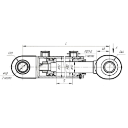 ХИДРОЦИЛИНДЪР УПРАВЕЛНИЕ Т-150