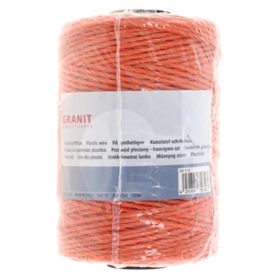 Сезал немски (GRANIT) – ролка 250 м, 3 жици, оранжев